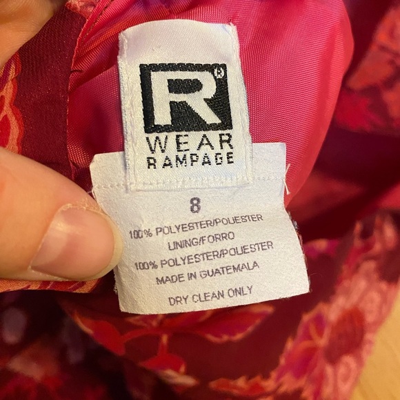 Vintage Floral Pink Dress — reformation inspired - Picture 5 of 5